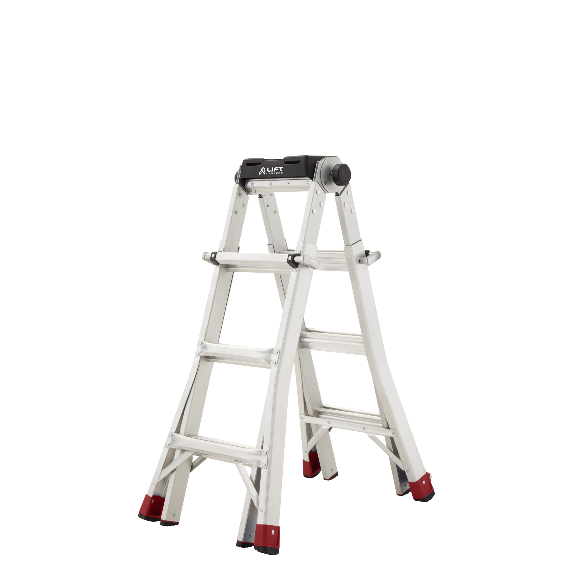 Lift Ladder 15 ft Alum Multi-Position Ladder